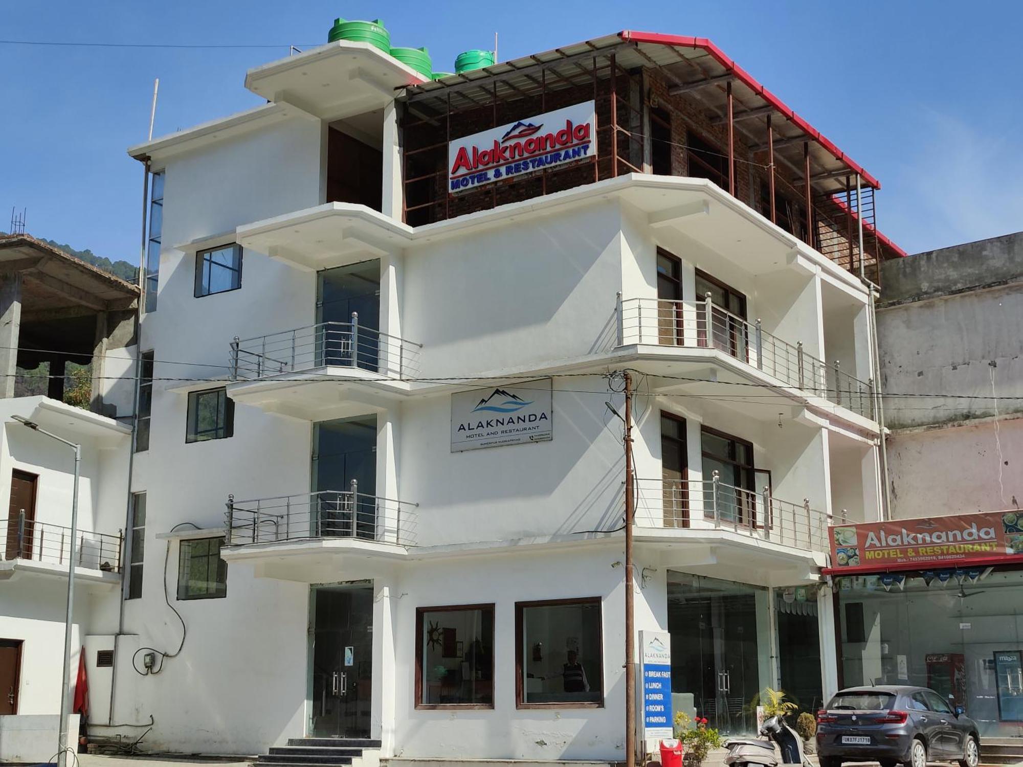 Alaknanda Motel & Restaurant Rudraprayāg المظهر الخارجي الصورة